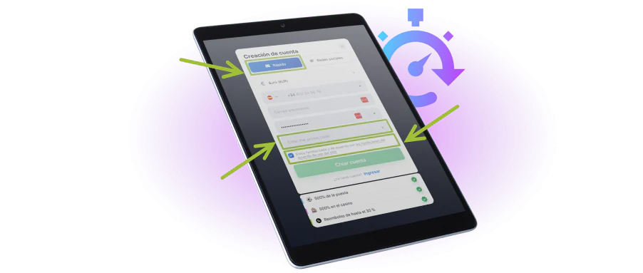 1-clic registro de 1win