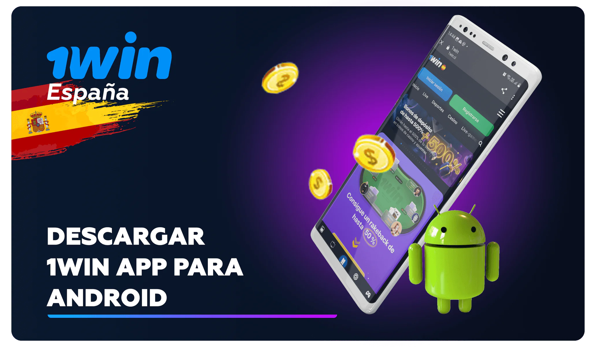 Descargar la aplicación 1Win para Android