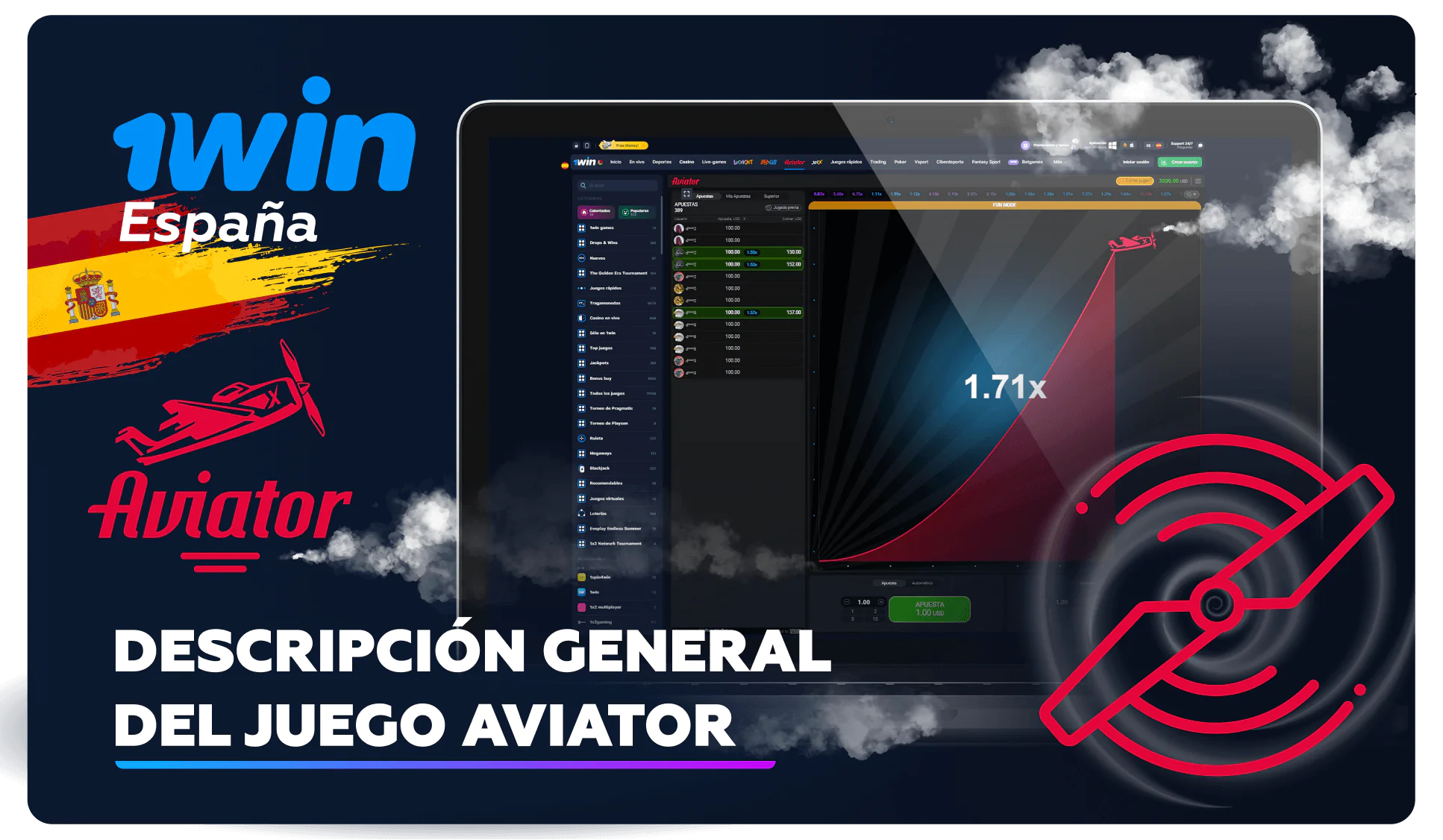 Reseña del juego Aviator Money