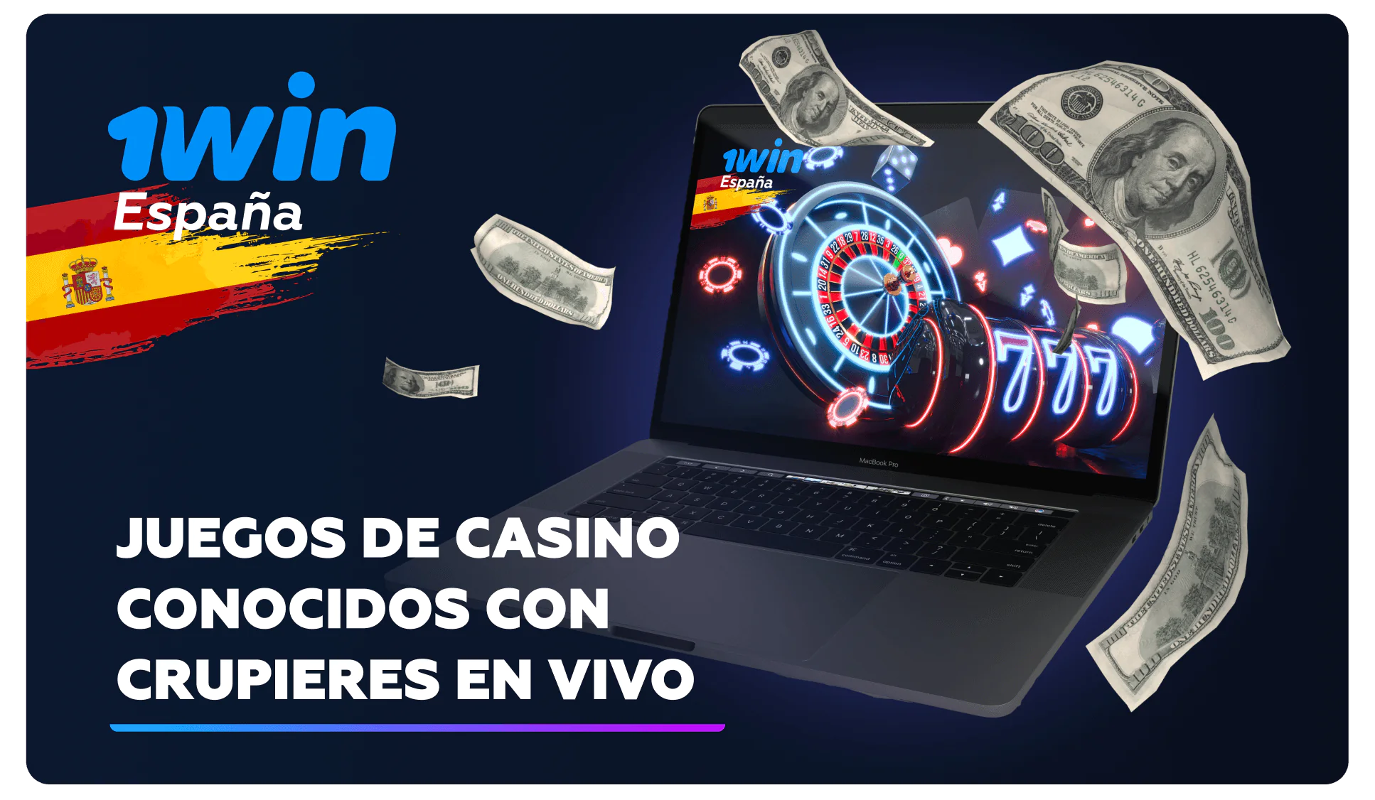 1win casino con crupieres en vivo