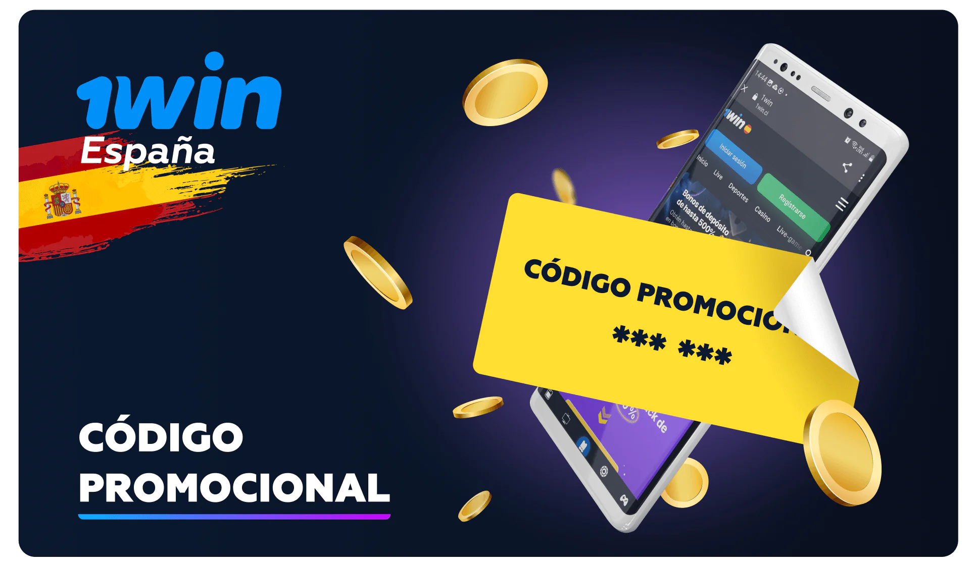 1win código de bonificación