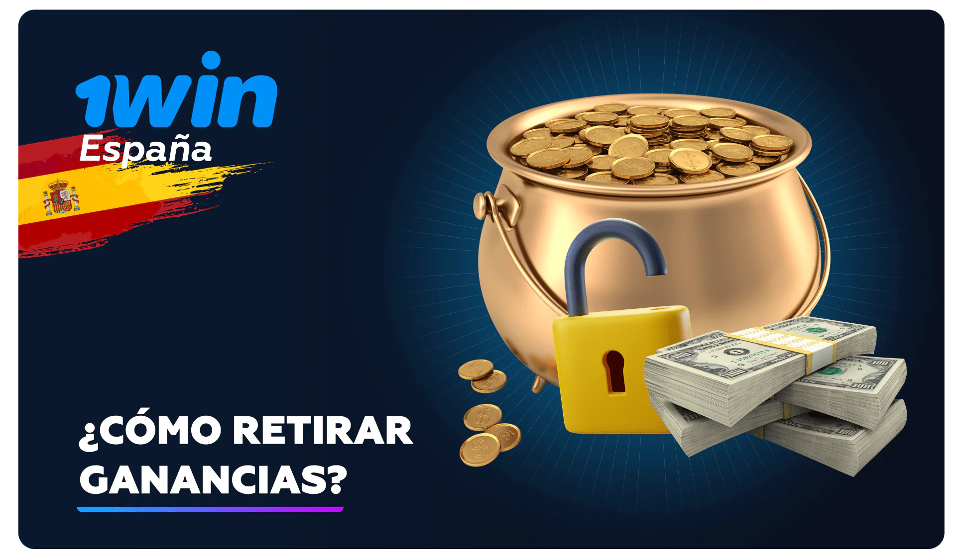 Instrucciones para retirar ganancias de 1win