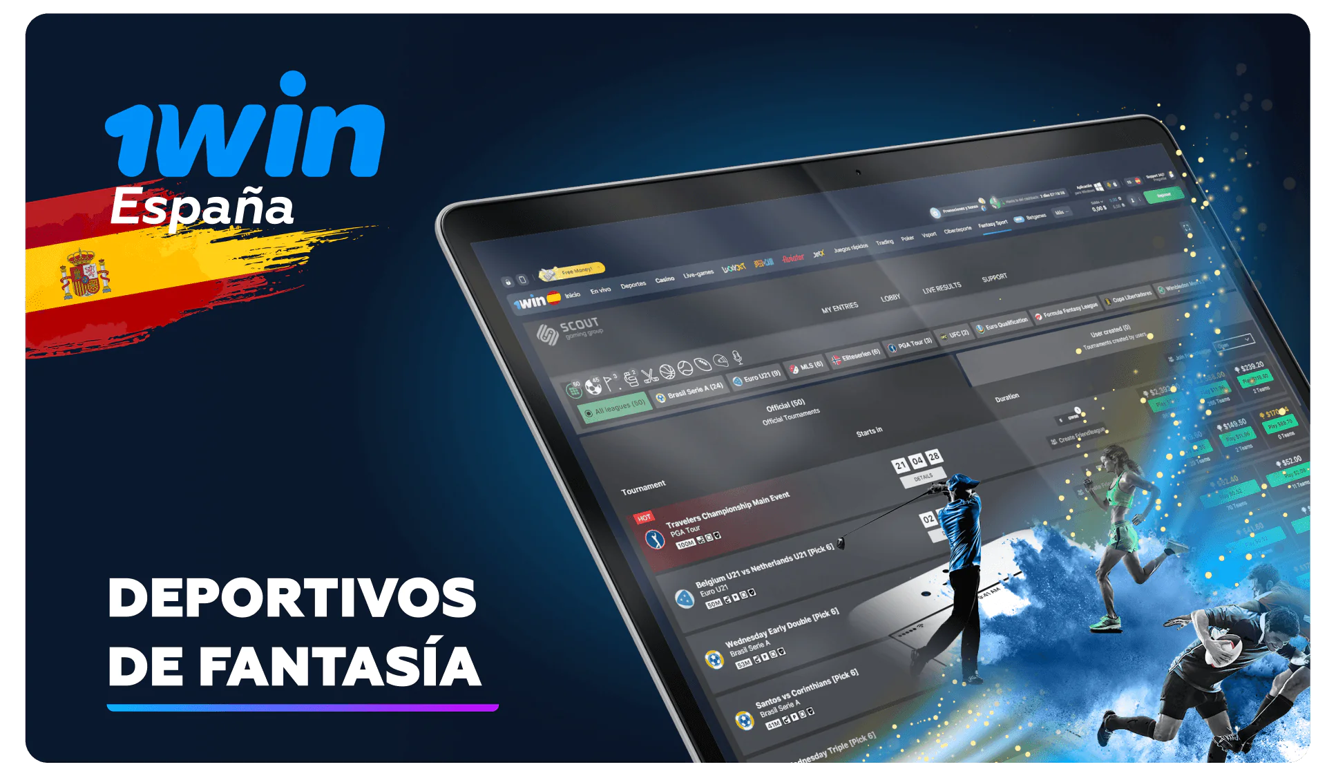 1win apuestas deportivos de fantasía