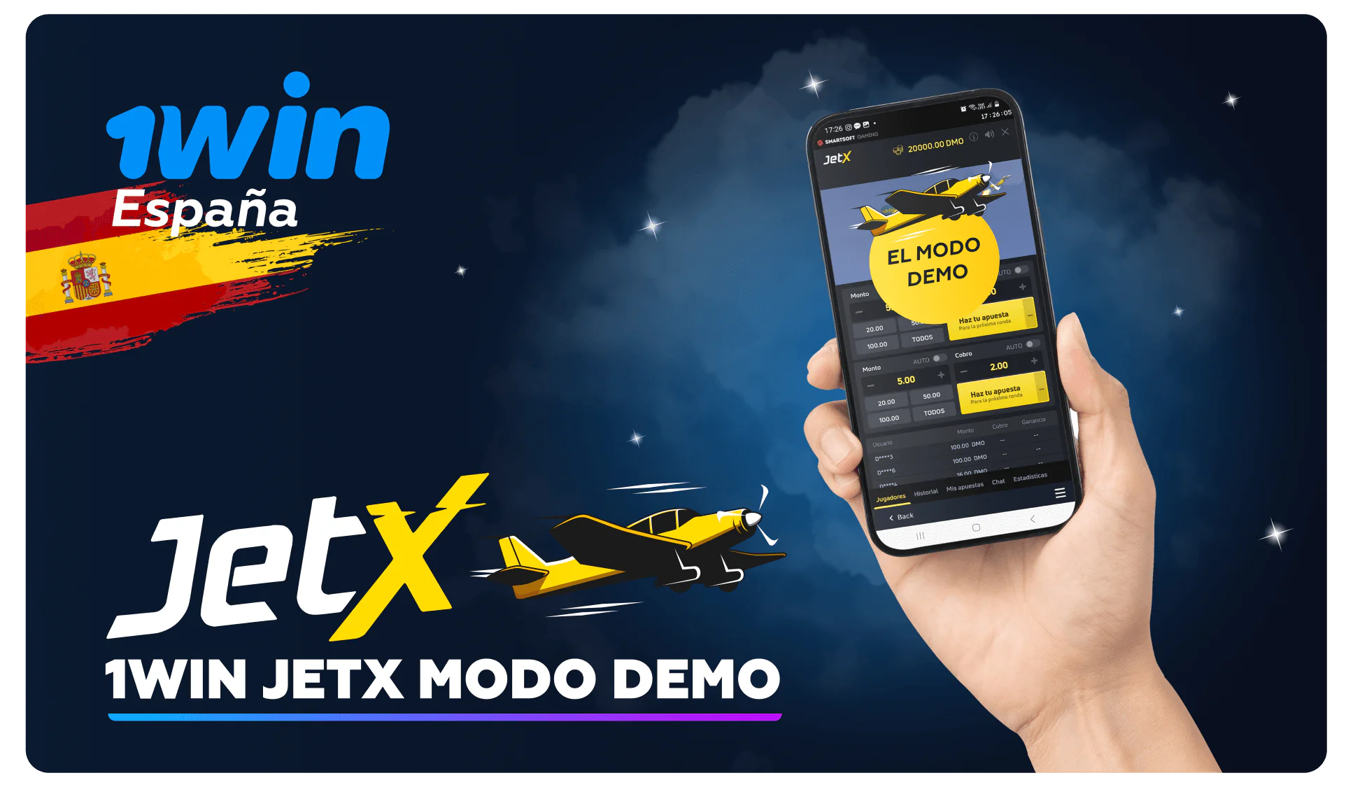 1win jetx modo demo para jugar gratis