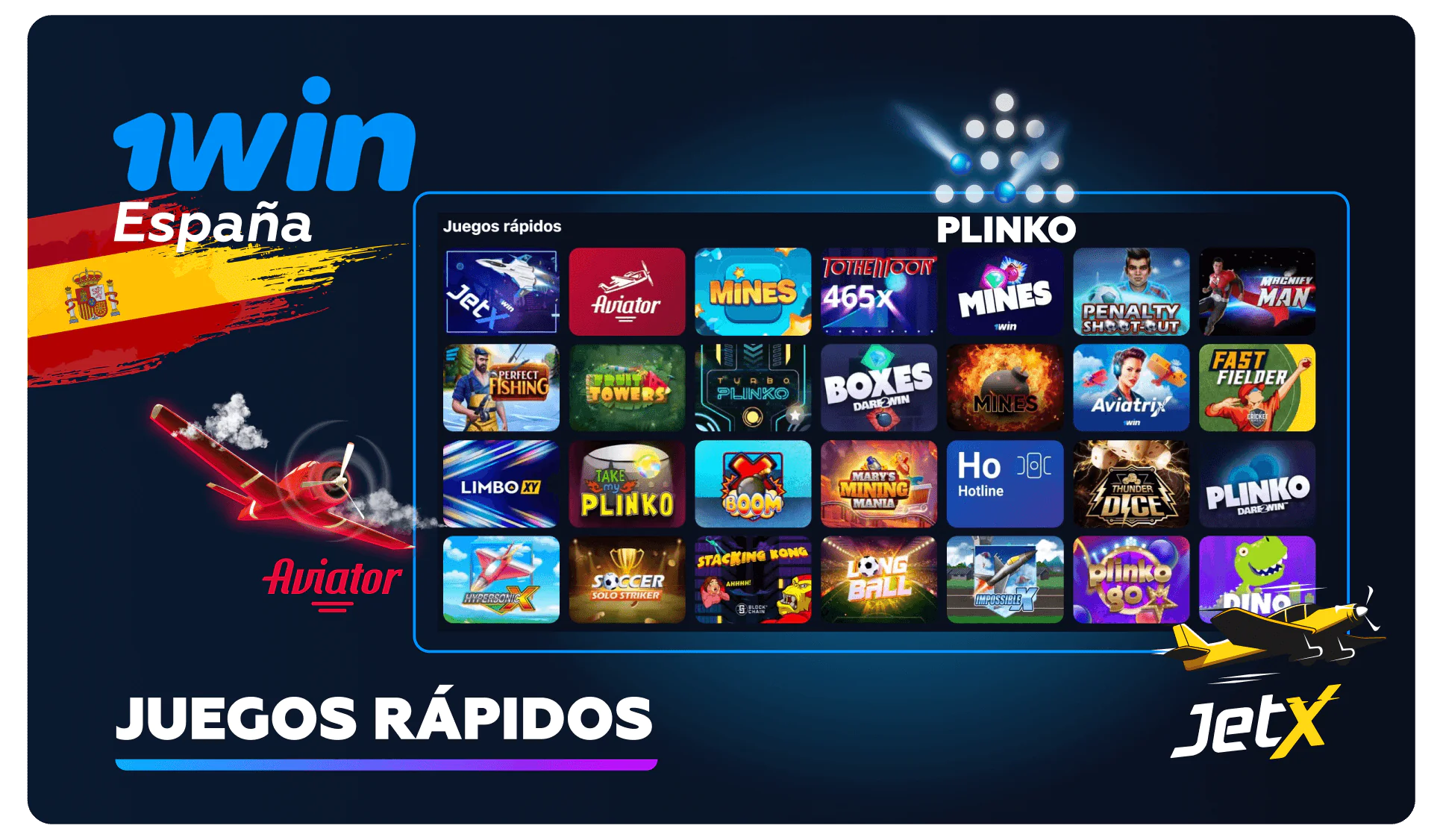 1win juegos rapidos
