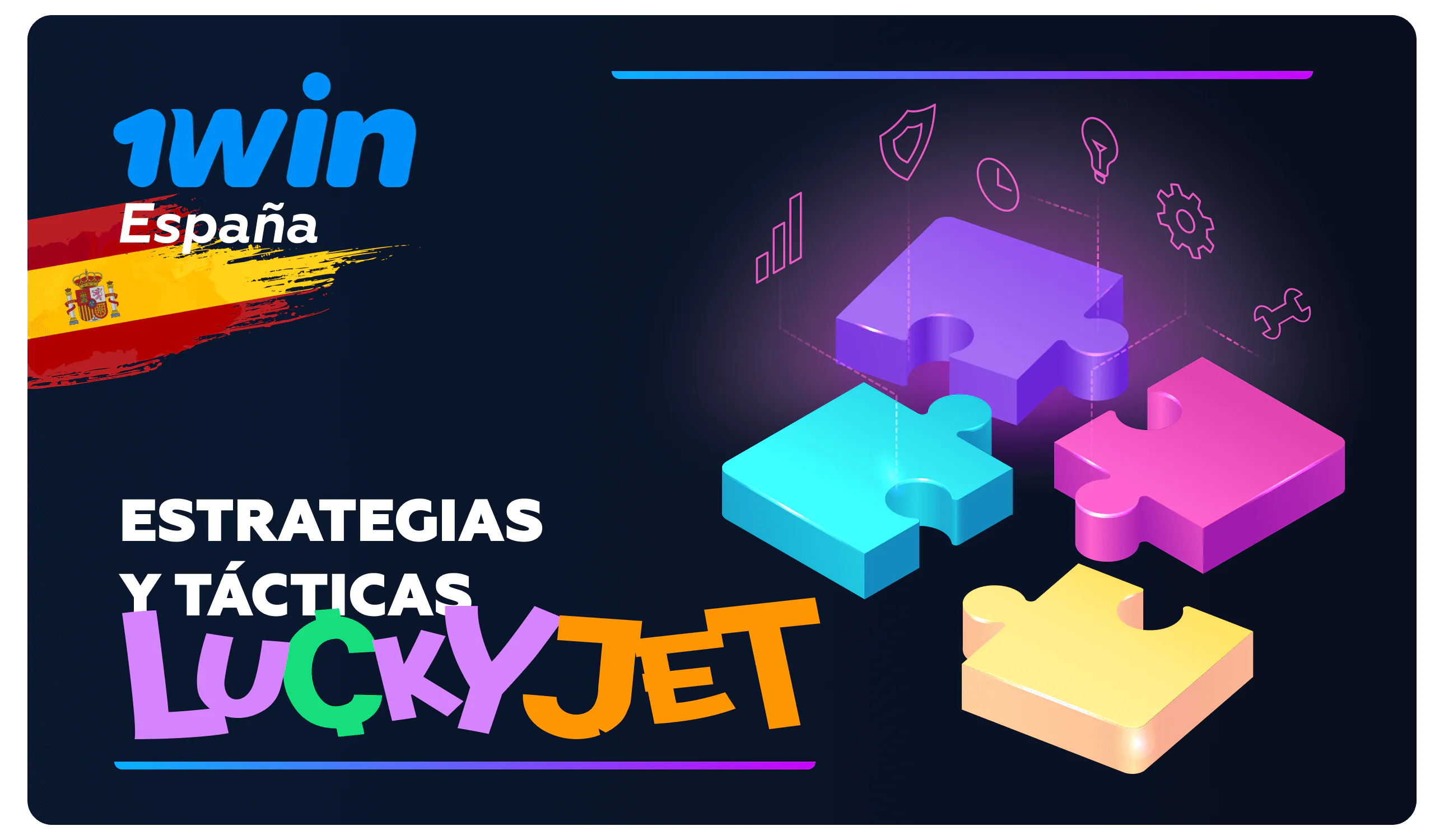 Estrategias y tácticas de juego del 1win lucky jet
