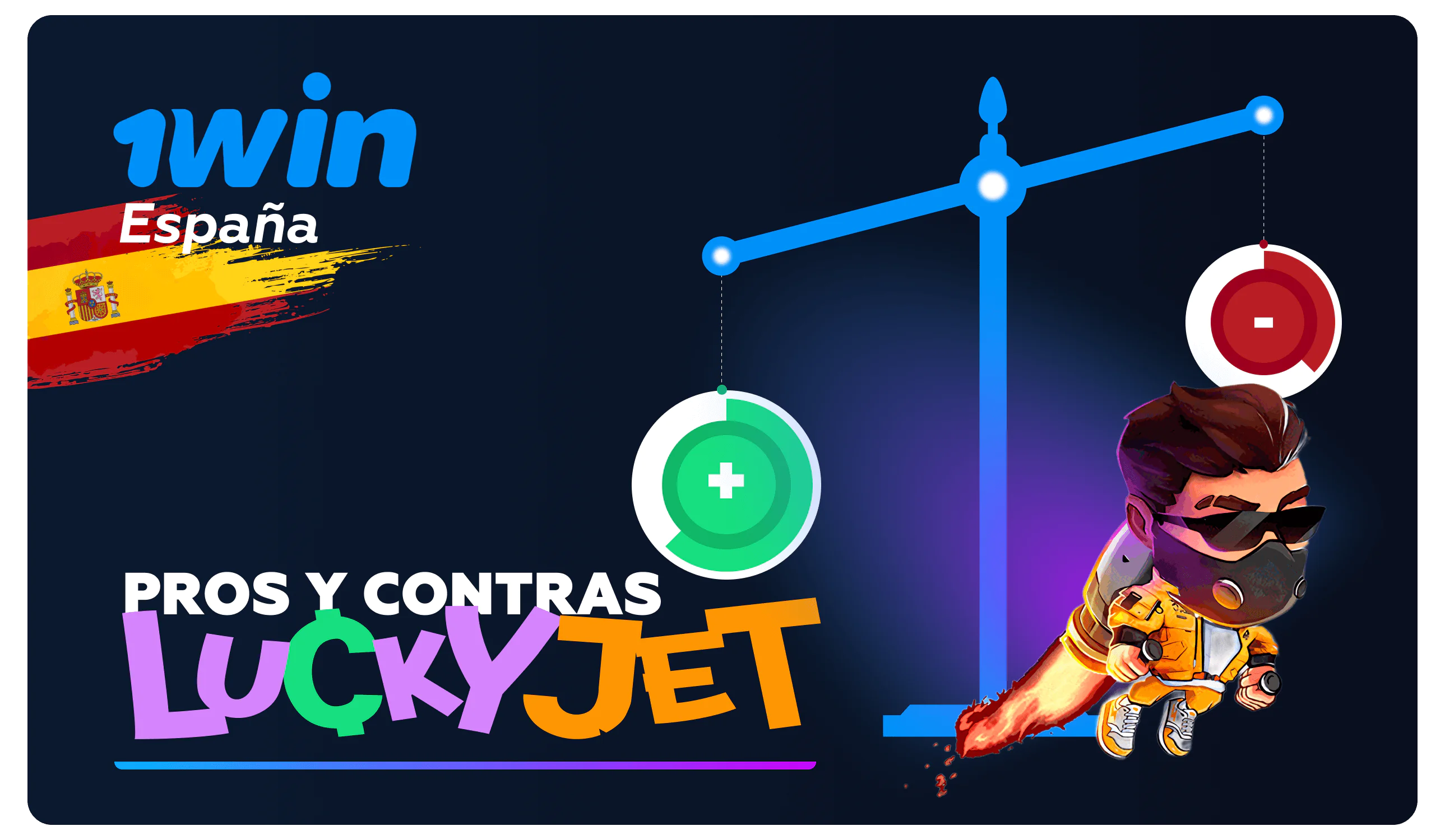Ventajas y desventajas del juego 1win lucky jet