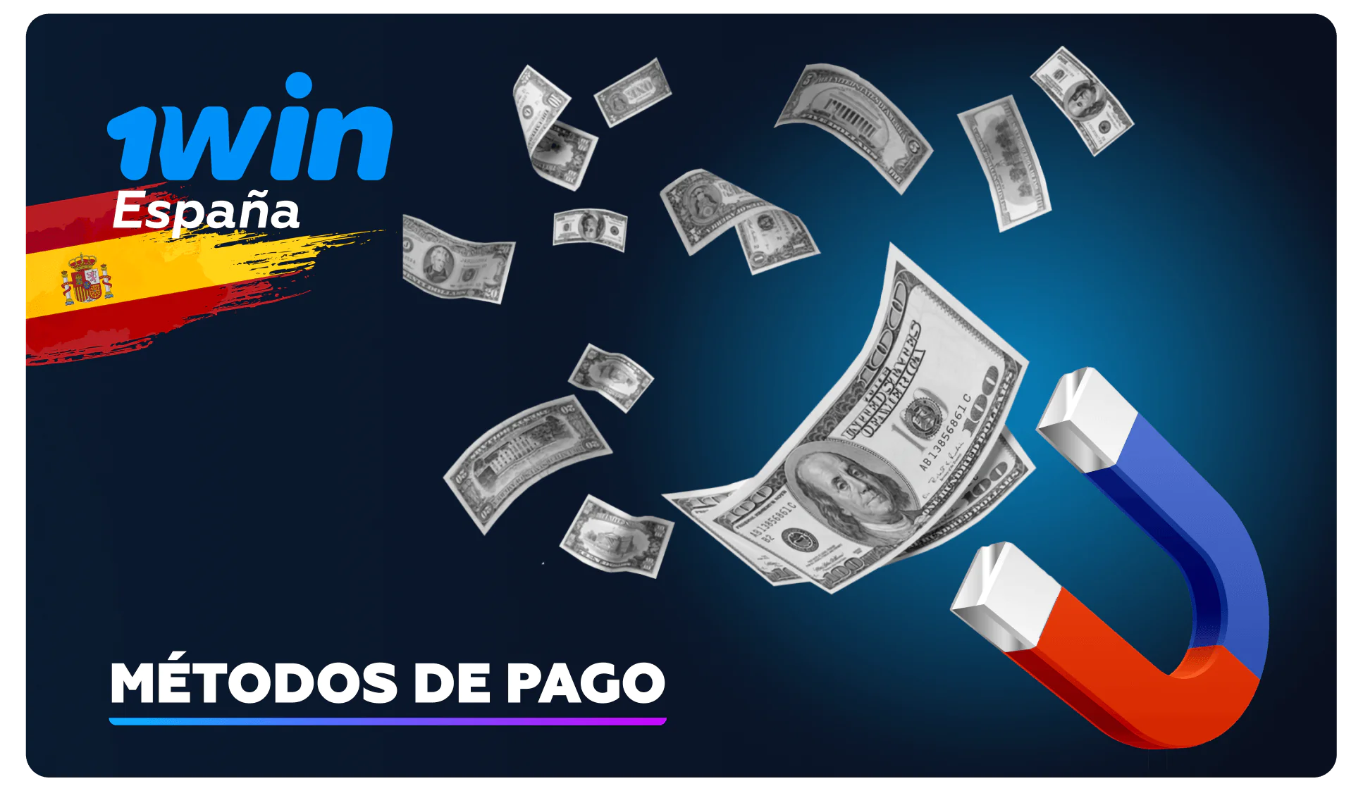 1win métodos para depósitos y retiradas