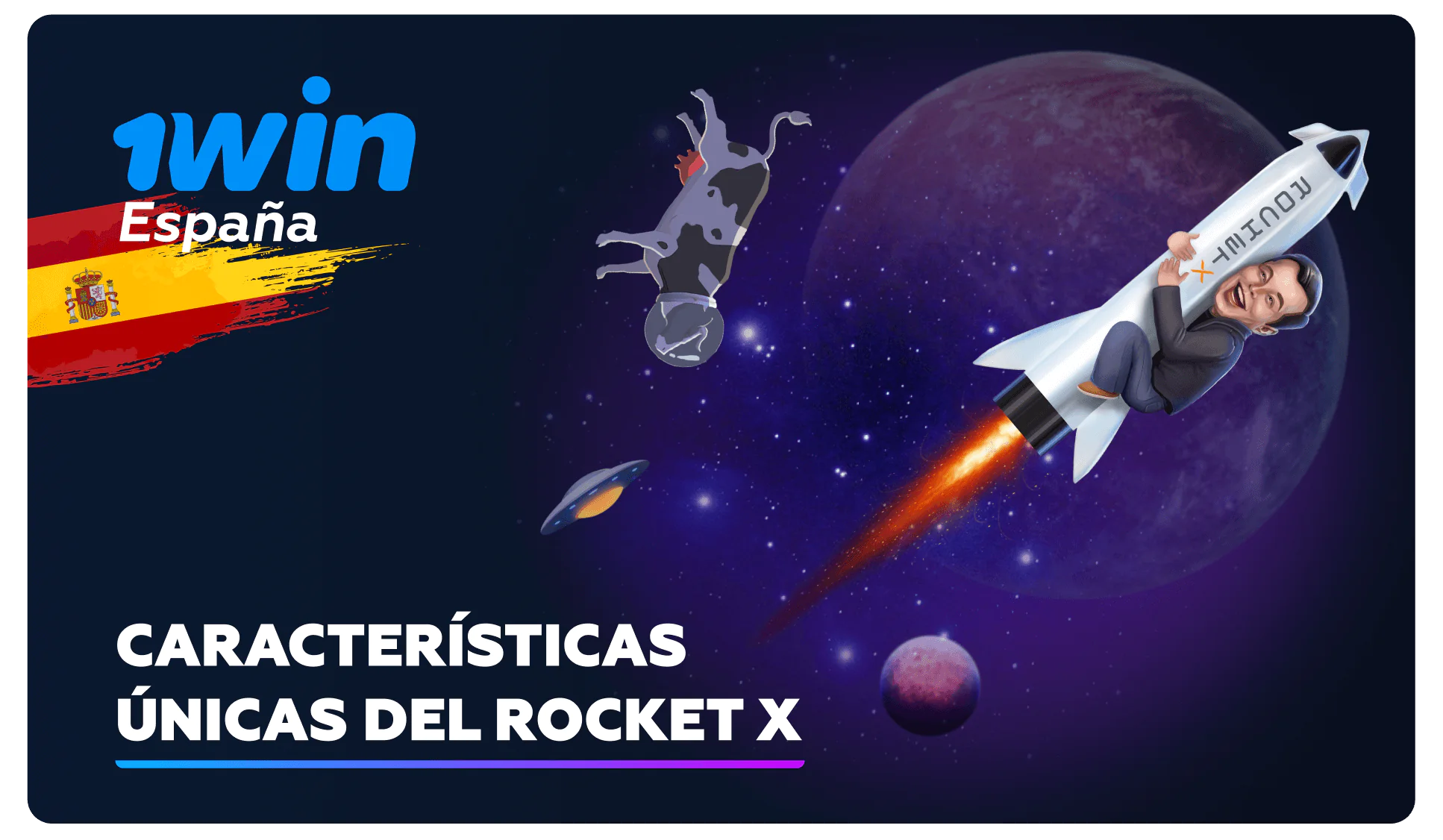 1win Rocket X características únicas