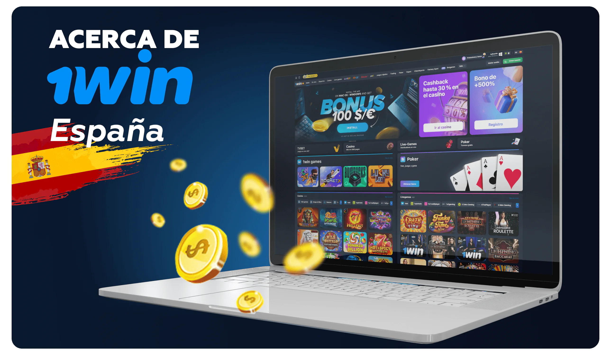 Información sobre la casa de apuestas internacional 1win